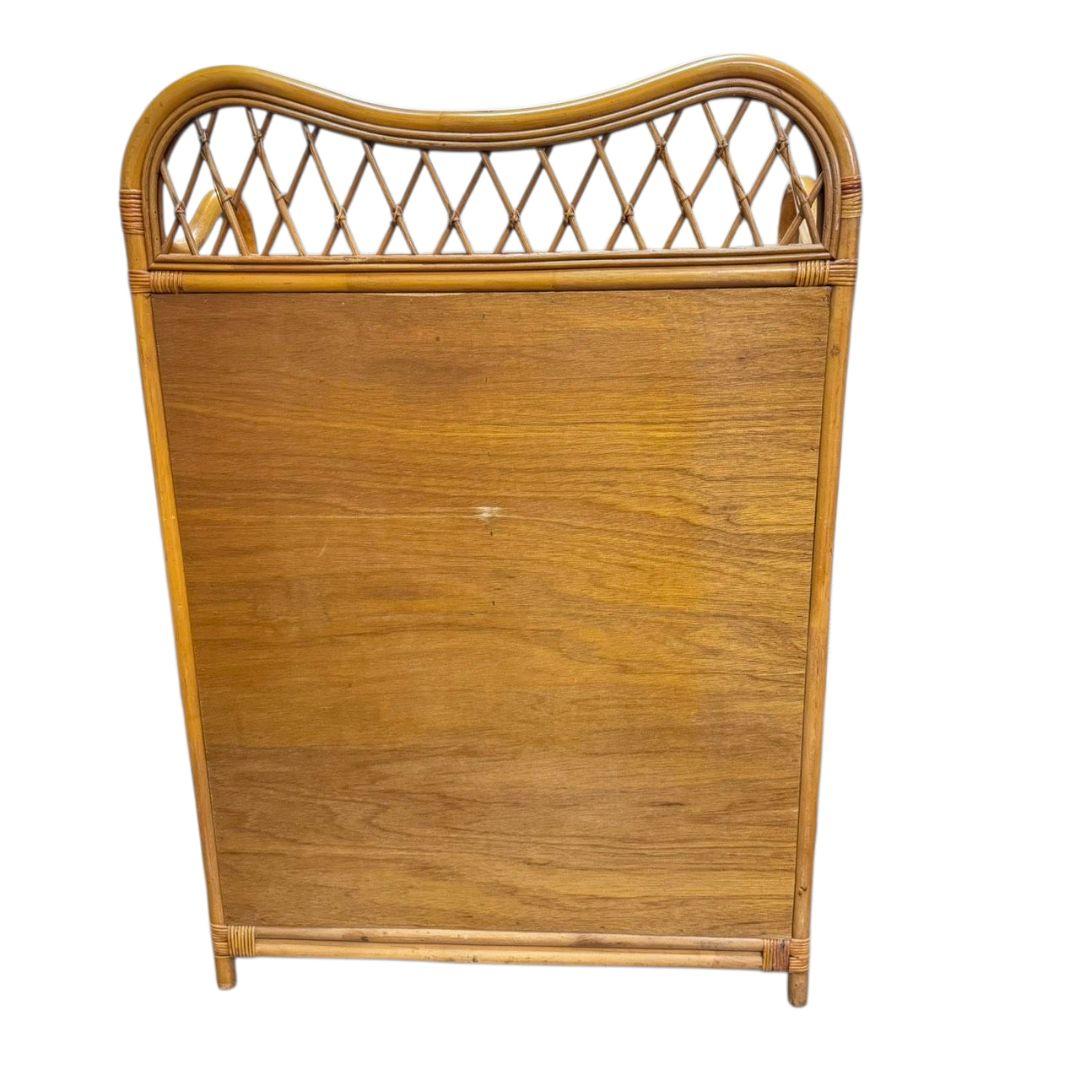 【希少】ラタン 藤 チェスト タンス 家具 アンティーク レトロ