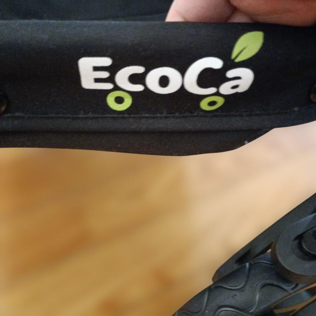 最終値下げ　EcoCa 　エコカ　折りたたみ式ショッピングカート ブラック