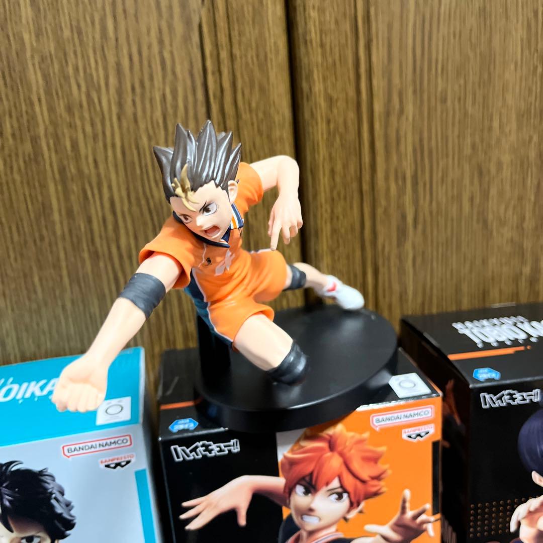 ハイキュー フィギュア セット 一番くじ Happyくじ BANDAI 未開封