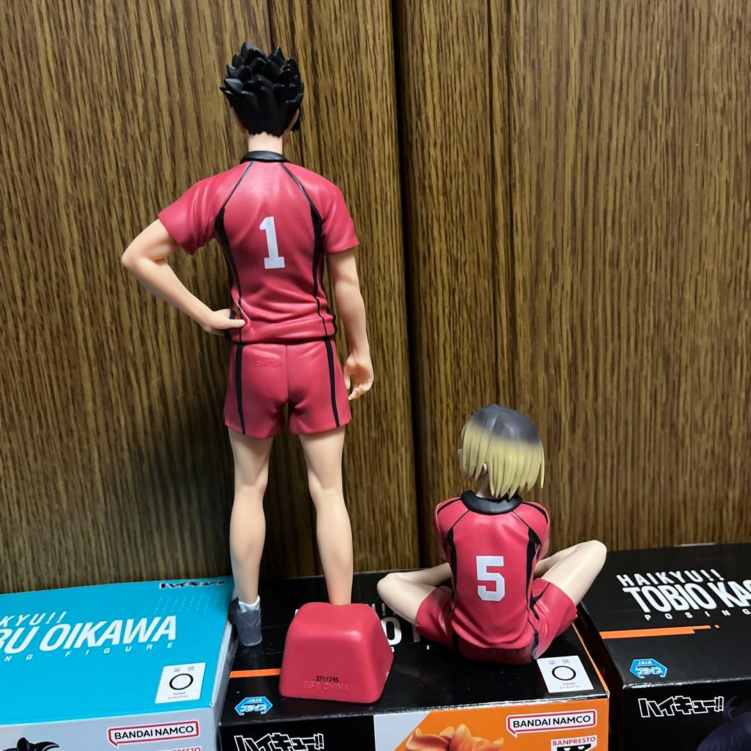 ハイキュー フィギュア セット 一番くじ Happyくじ BANDAI 未開封