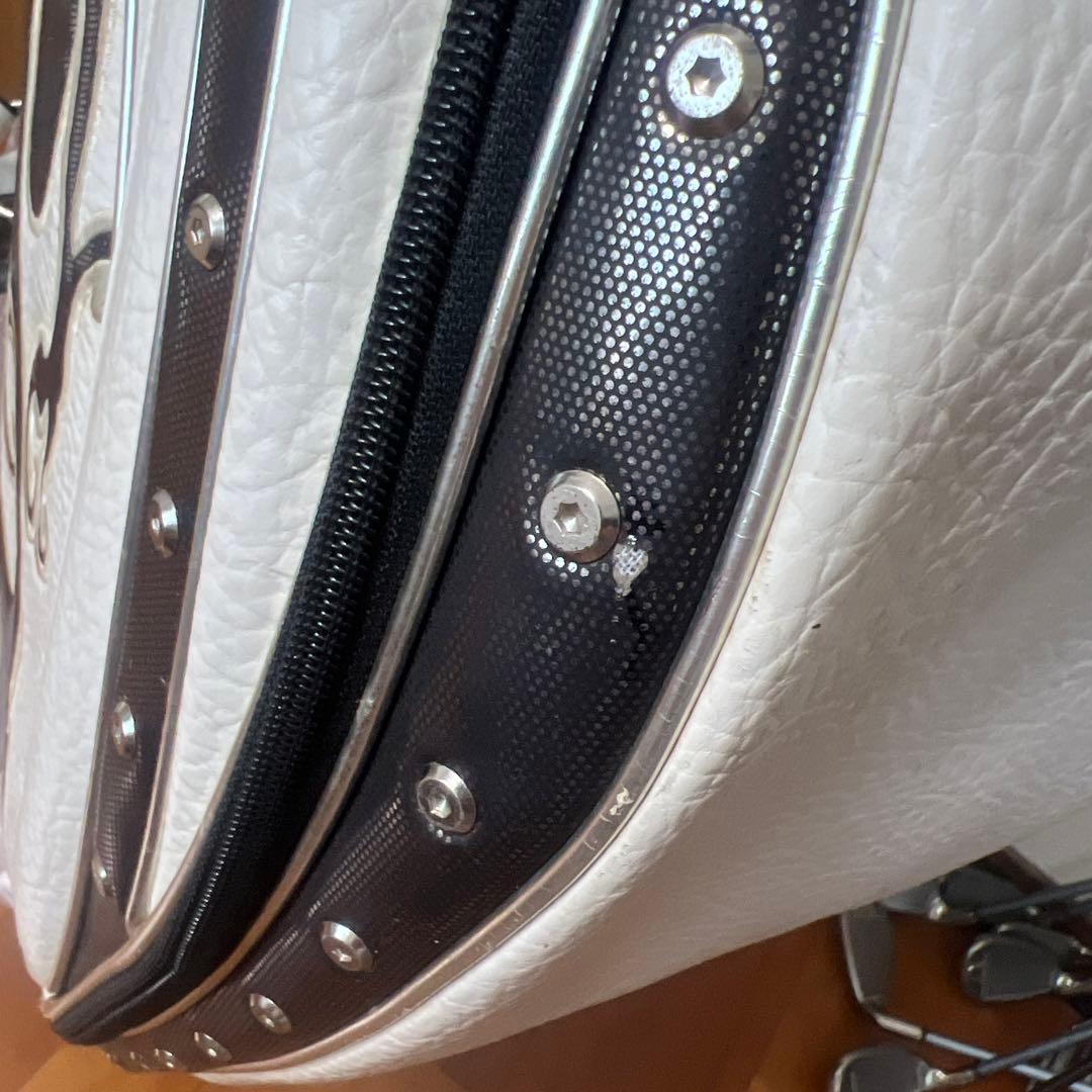 ダンスウィズドラゴン キャディバッグ ホワイト