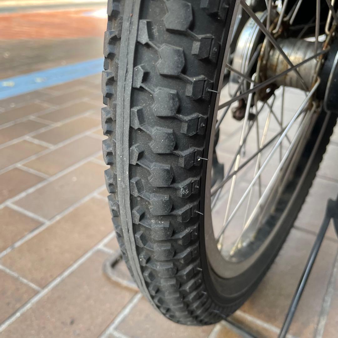 【一部地域の配達無料】 ブリヂストン ビッケ かなり美品 タイヤ9部山 鍵3本