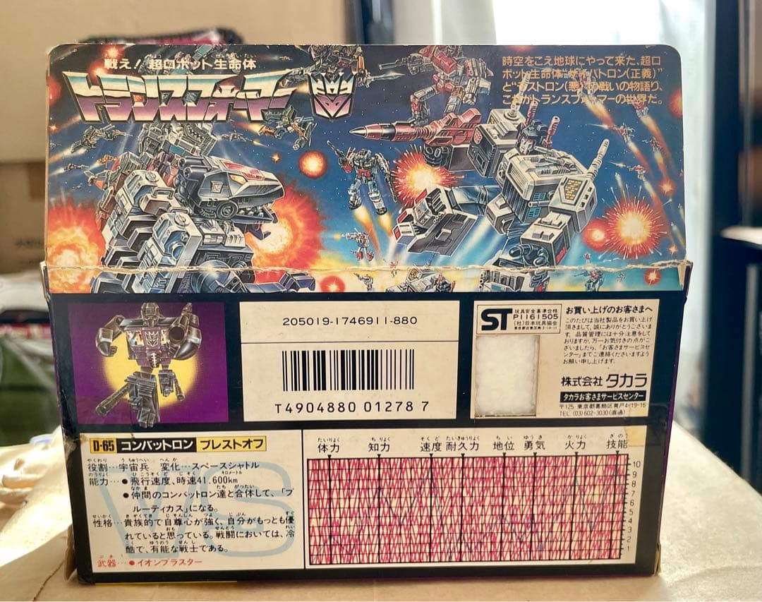 トランスフォーマー G1当時物
