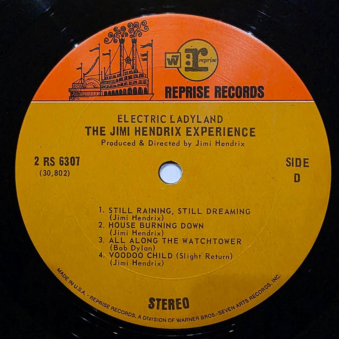 2LP US初期マト1 ジミ・ヘンドリックス Electric Ladyland
