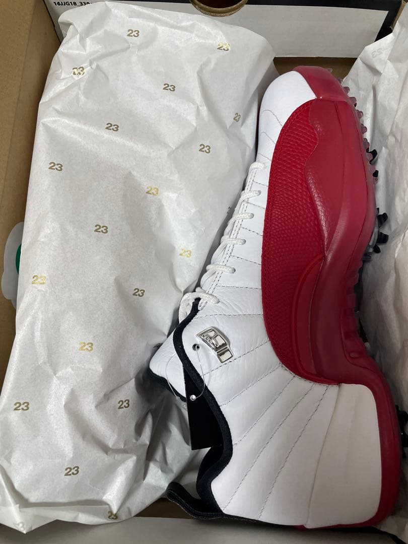 新品未使用タグ付きAIR JORDAN Ⅻ LOW ゴルフシューズ　28cm