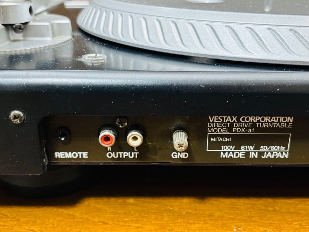 Vestax ターンテーブル　PDX-2214/II★PDX-a1兄弟モデル？