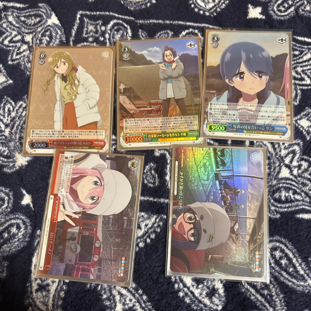 ヴァイス ゆるキャン　デッキ　SR、RRR +以上あり　値引き不可