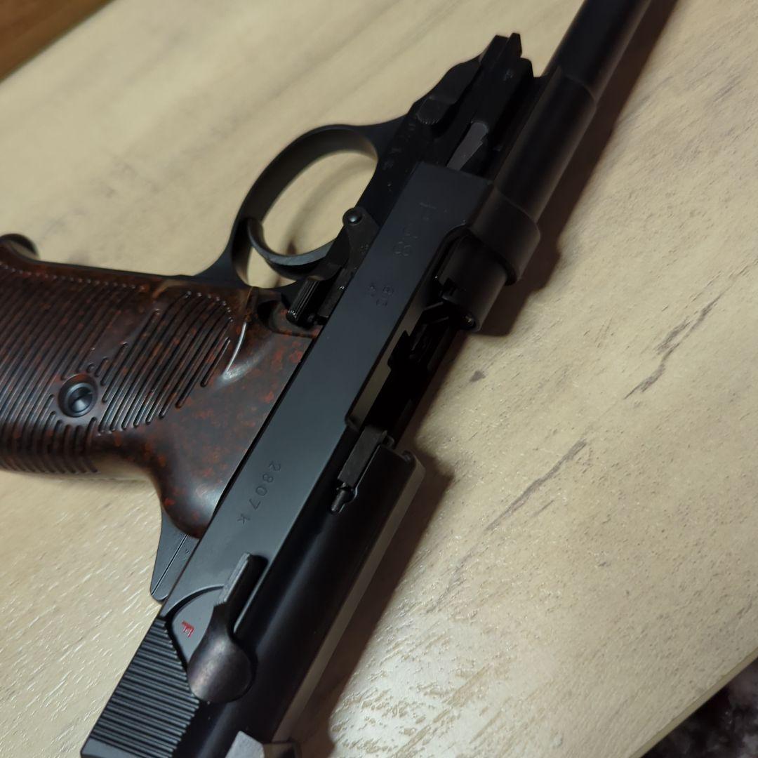 マルゼン WALTHER ワルサーP38 ガスガン 取扱説明書付き