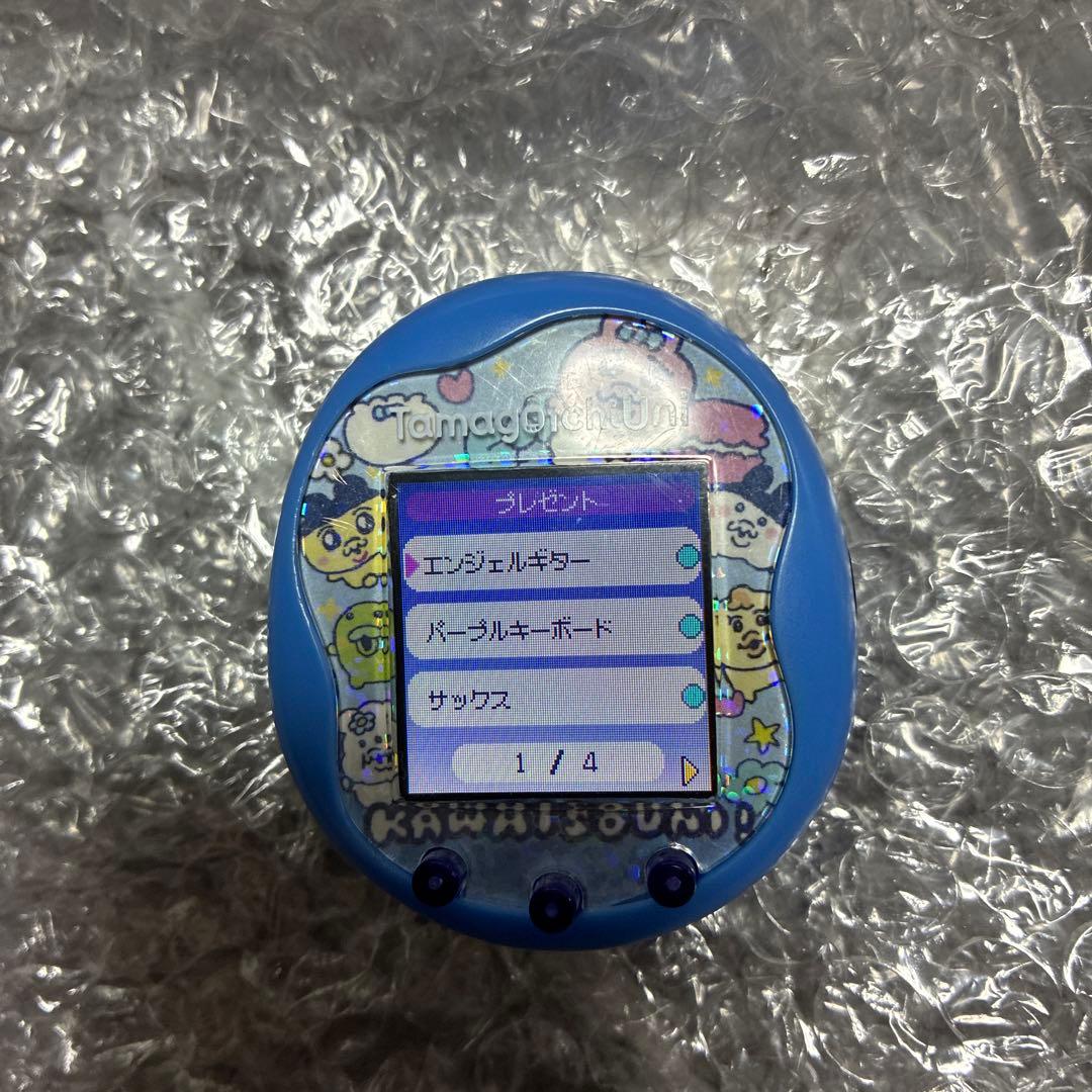 たまごっちユニ　ブルー　あのちゃんコラボ