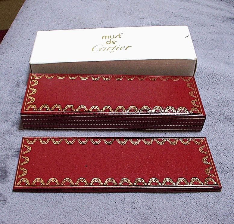 【未使用品】Must de Cartier ゴールドボールペン
