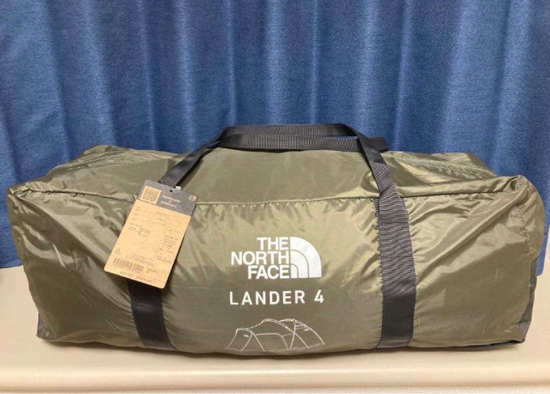 新品未使用　ノースフェイス　ランダー4 テント　NV22411