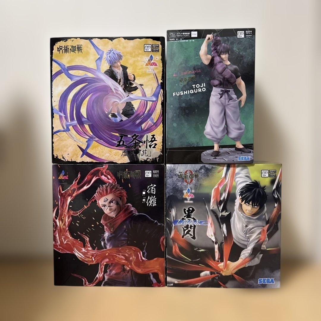 呪術廻戦　Luminasta 4種