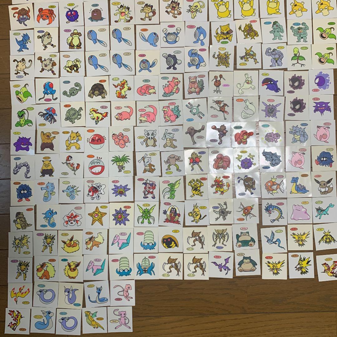 第一世代　ポケモンデコキャラシール