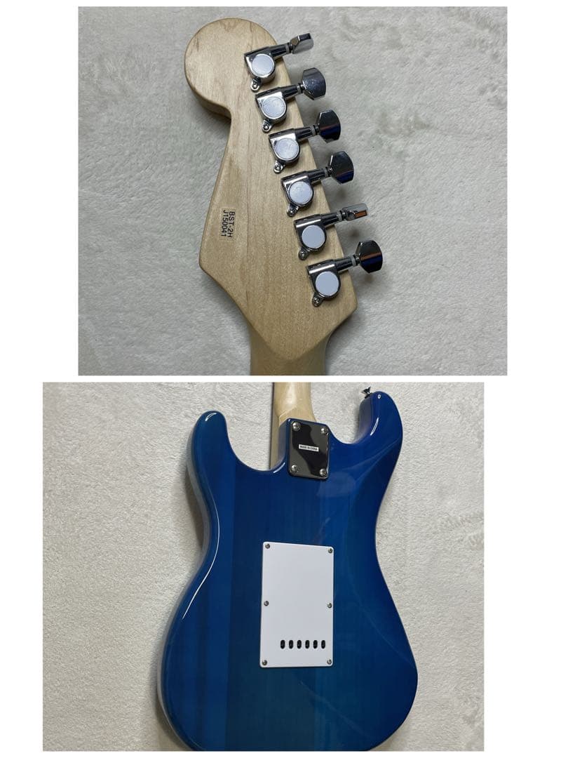 レア　青虎目　BUSKER'S BST-2Hギター　ストラト