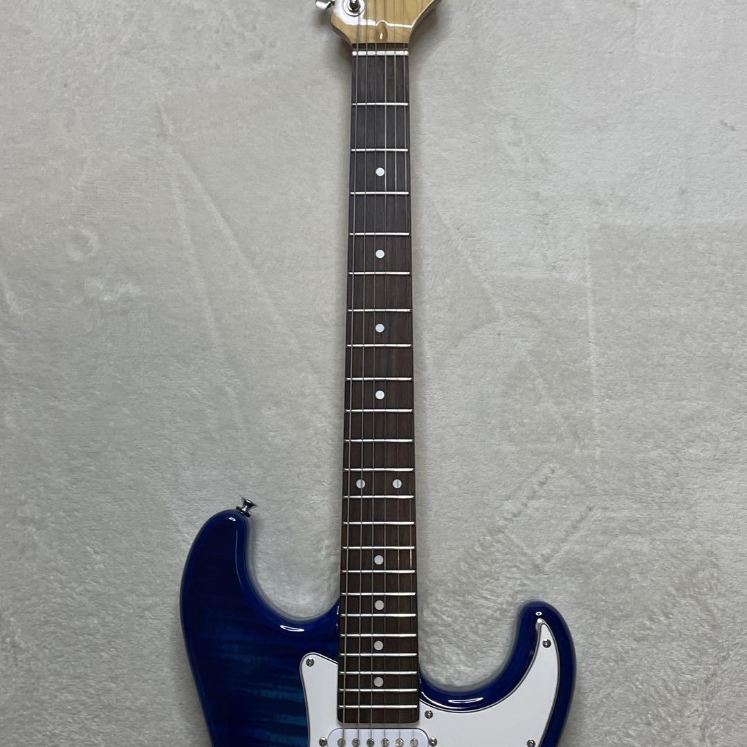 レア　青虎目　BUSKER'S BST-2Hギター　ストラト