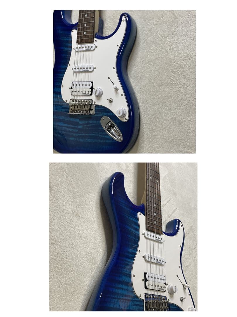 レア　青虎目　BUSKER'S BST-2Hギター　ストラト