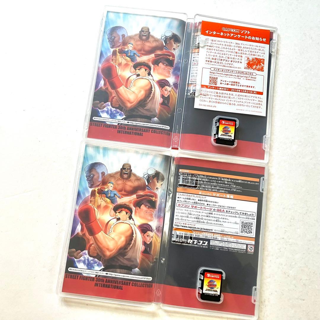 Switch ストリートファイター 30th アニバーサリーコレクション 2点