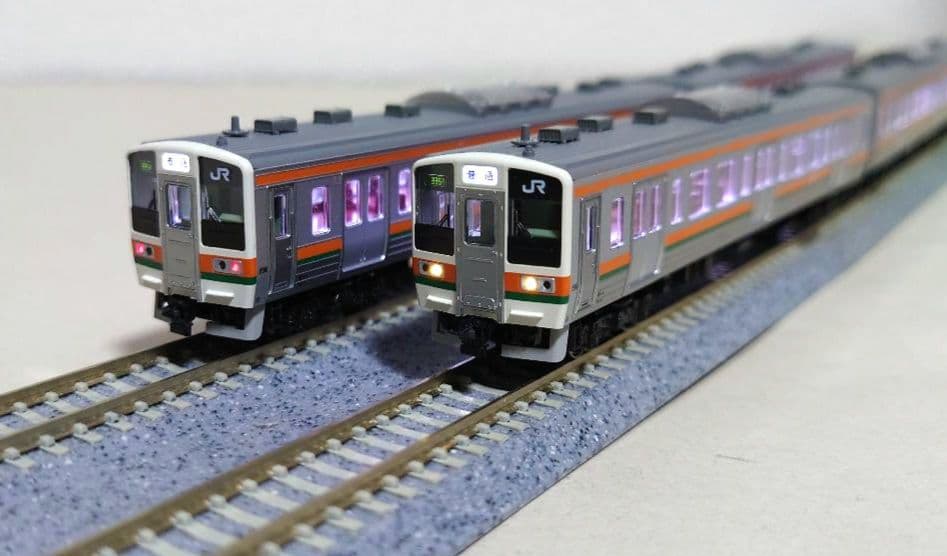 KATO　10-1848 211系10両セットA＆B 加工品　室内灯付