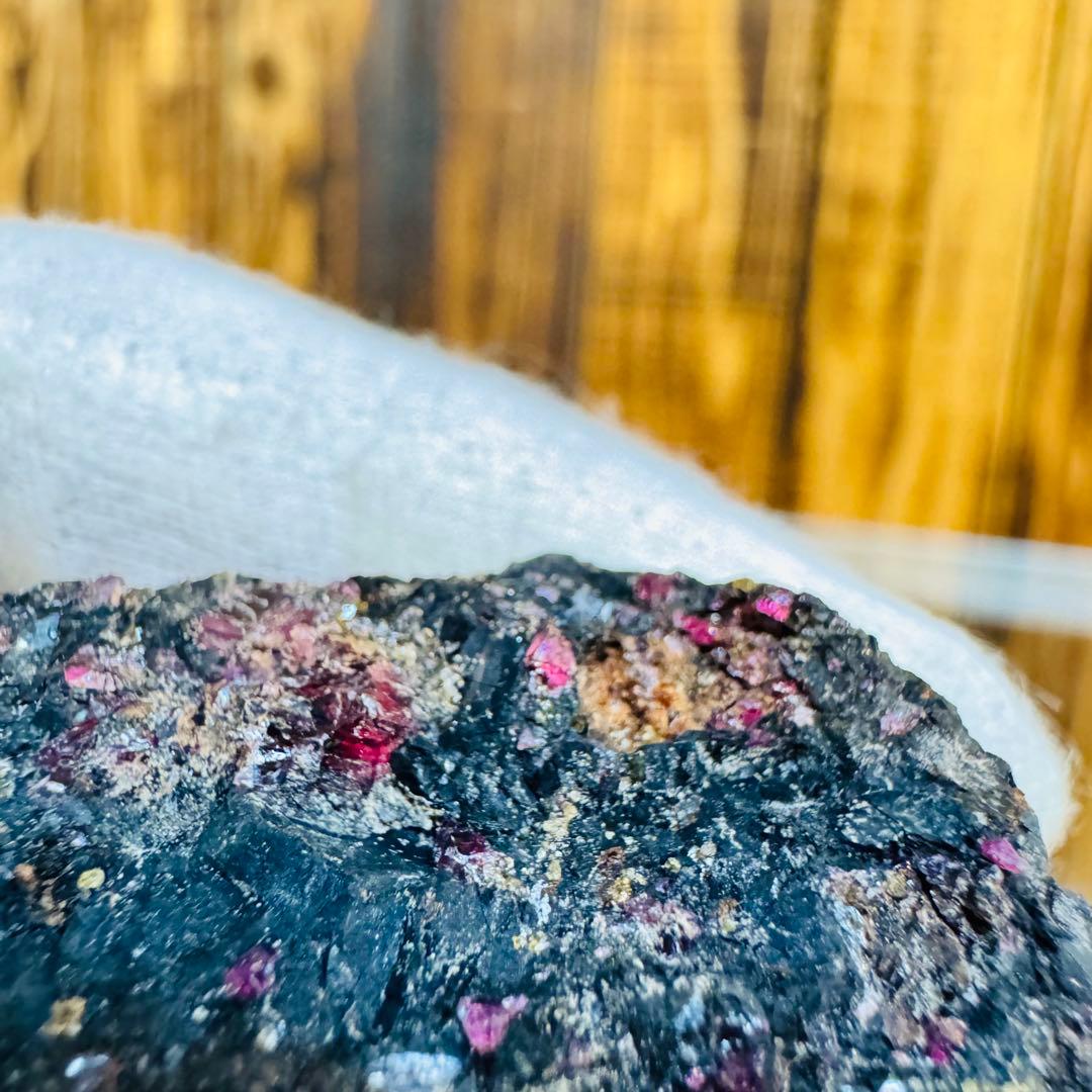 国産鉱物 パイロクスマンガン 愛知 ハイグレード クラスター