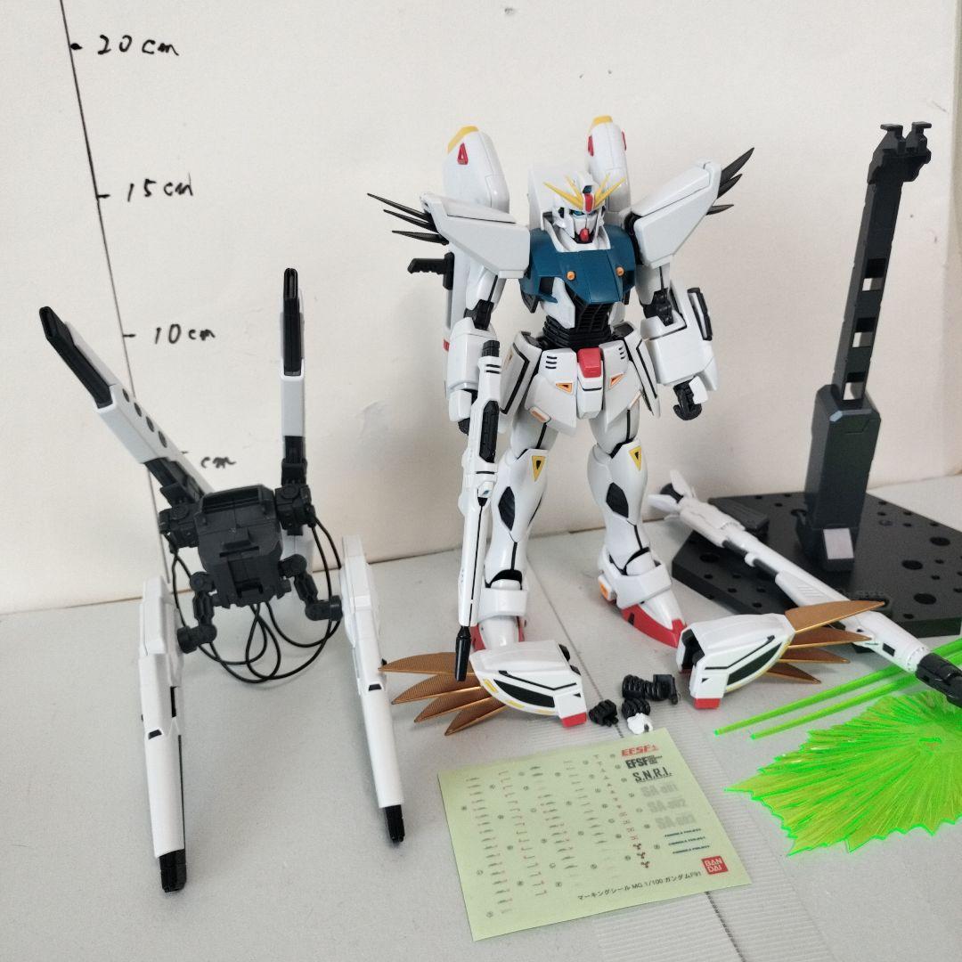 MG1/100 ガンダムF91ver2.0 完成品ガンプラ バックキャノン装着型