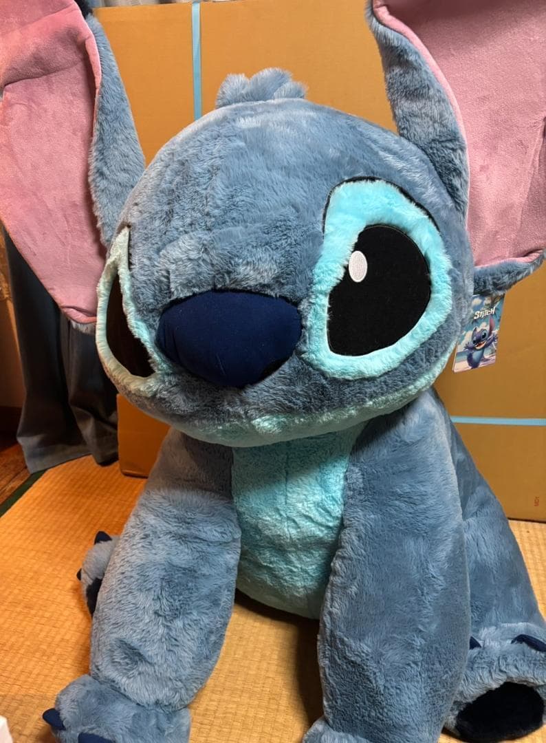 c*a様 cinema コストコ　スティッチ　特大　ぬいぐるみ