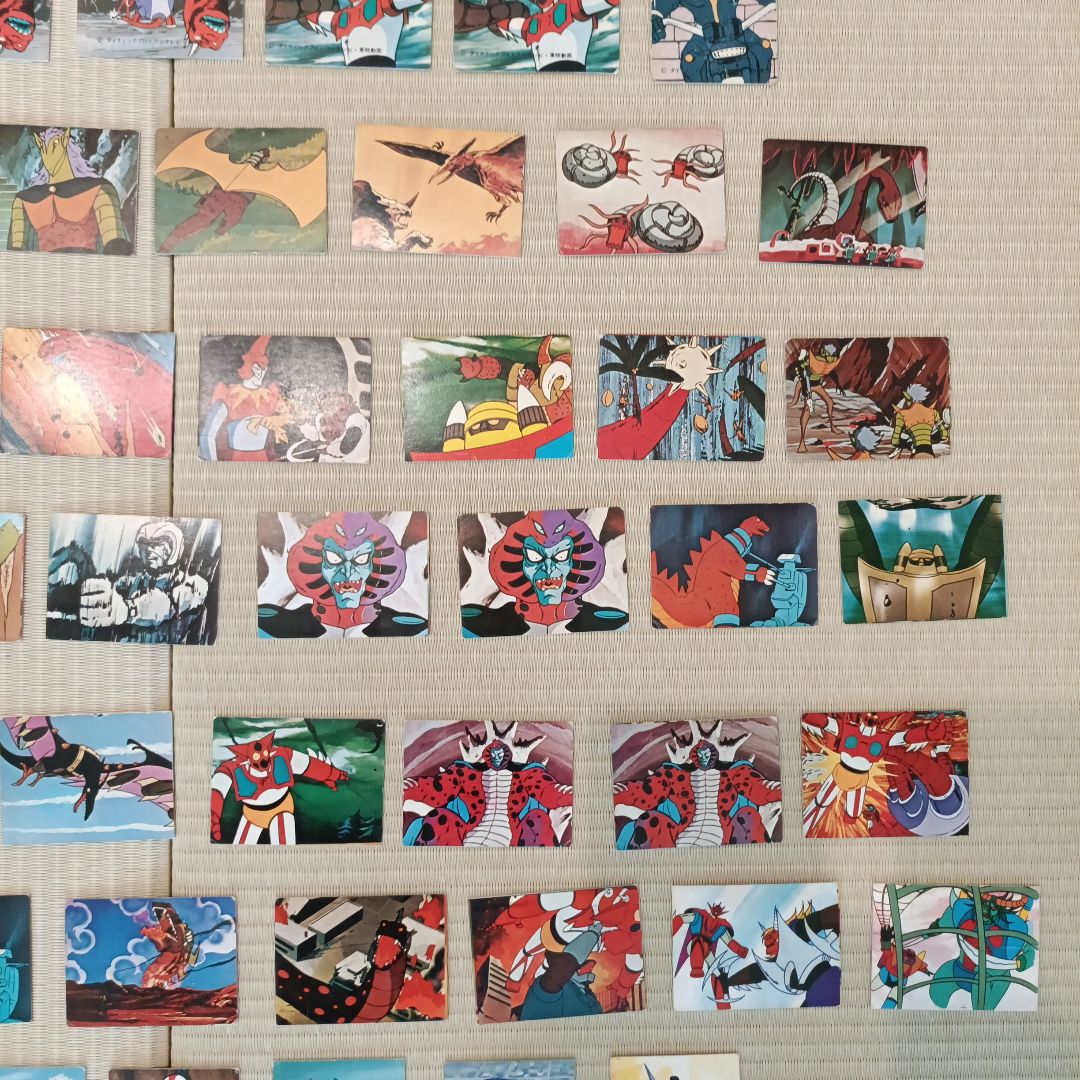 ゲッターロボ トレーディングカード166枚とファイルセット