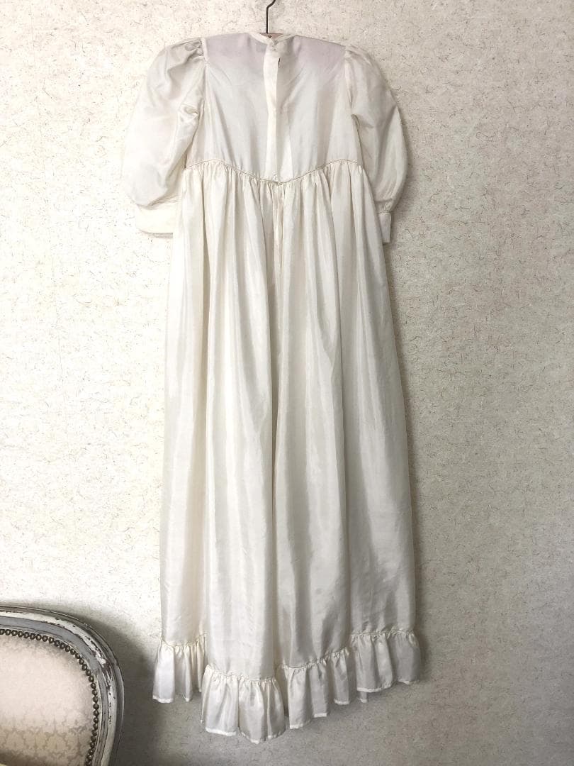 フランスアンティーク　コミュニオン　ドレス　初聖体 ハンガー付き