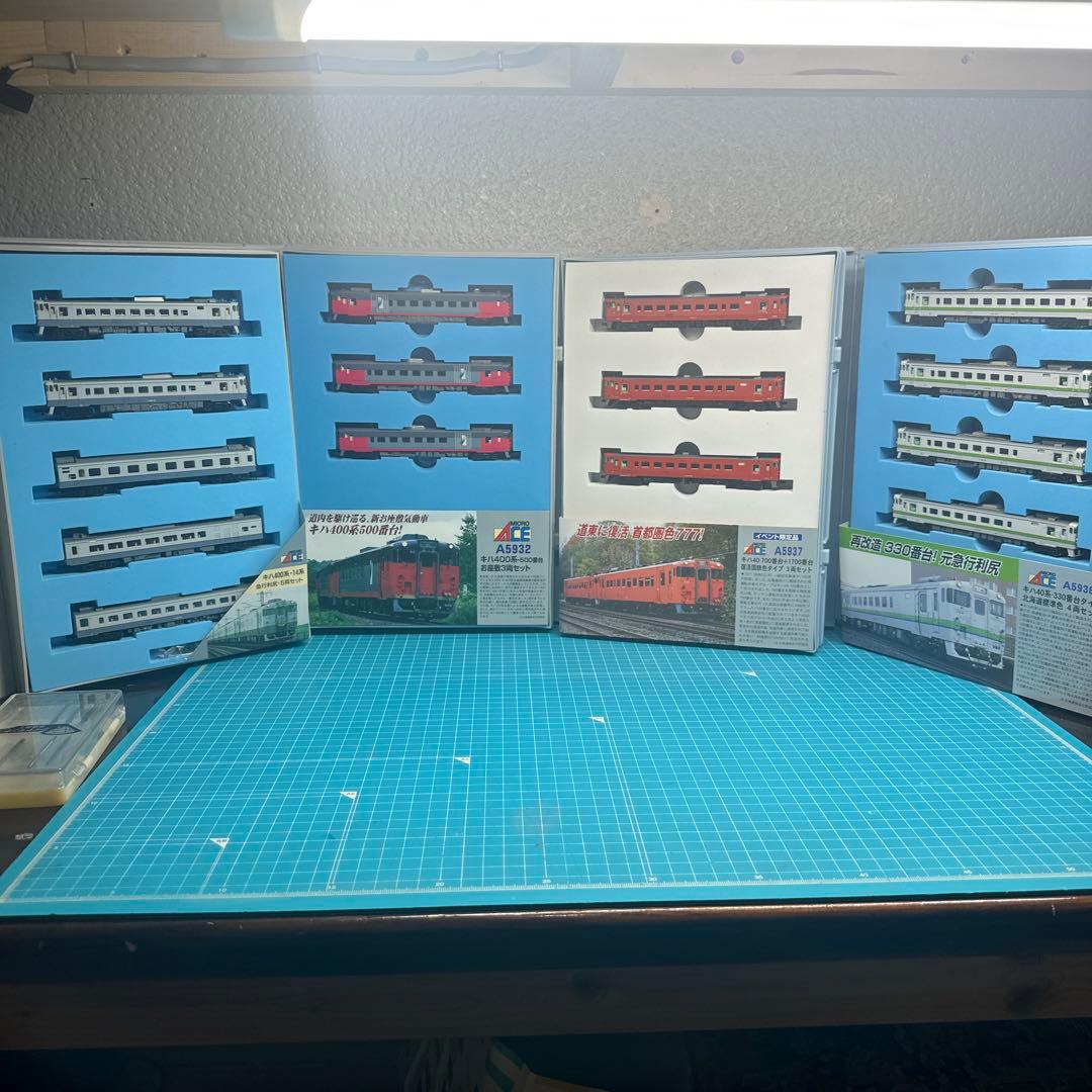 KATO 283系 789系、MICRO ACE キハ400キハ40系