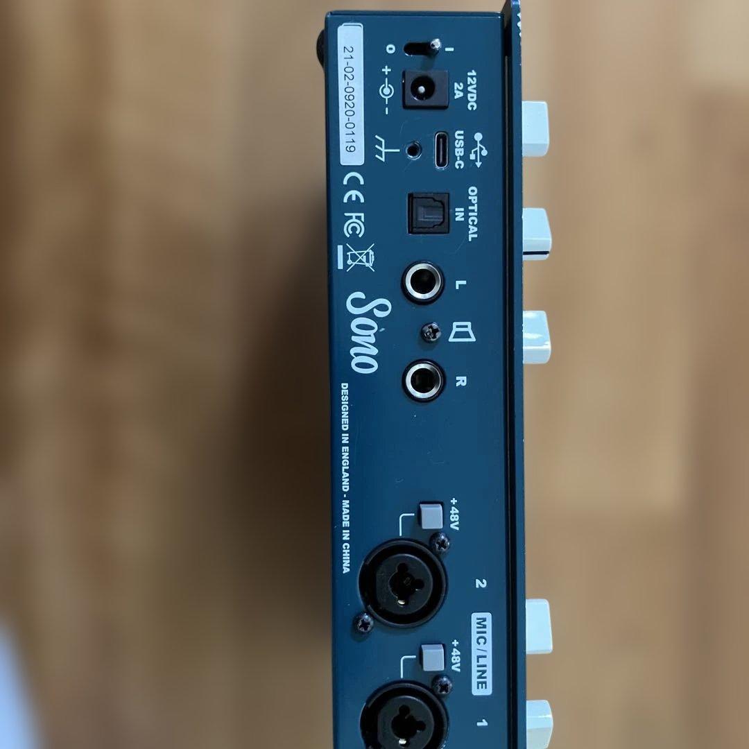 audient Sono オーディオインターフェース