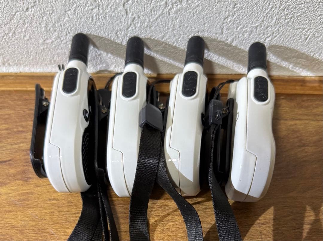 NEXTEC 特定小電力トランシーバー NT-202M 4台組セット　ホワイト