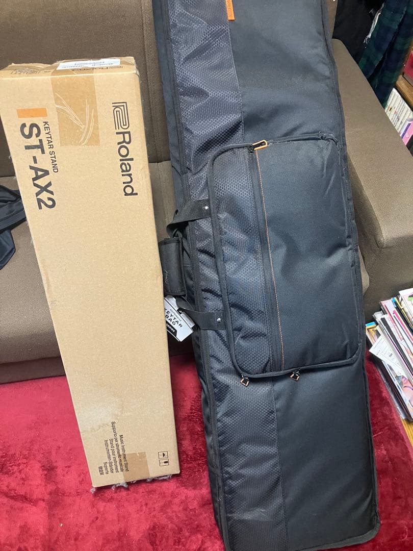 Roland AX-EDGE BLACK本体+ 専用ギグバッグ+スタンド