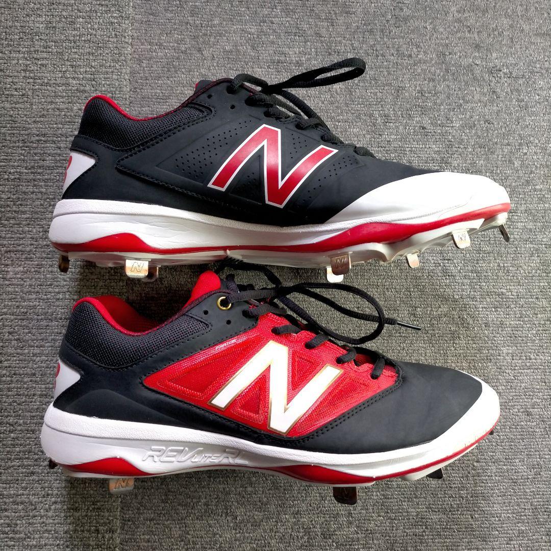 【極美品】New balance ニューバランス 野球 スパイク 28cm