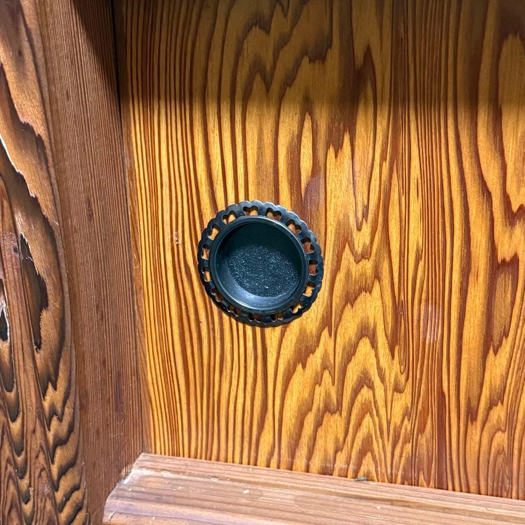 希少 アンティーク 屋久杉 置き床 飾り棚 花台 昭和 レトロ 和風 和室 家具