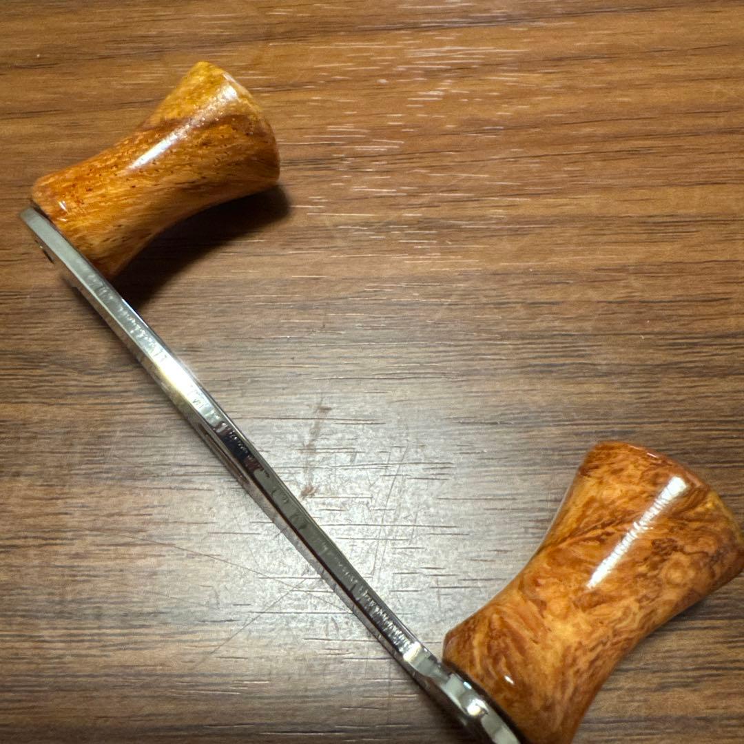 ハンドメイドウッドハンドルノブ ハネダクラフト アブ2500c 2501c ③