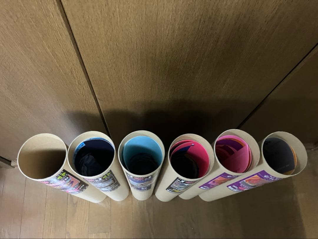 6枚セット　ジョジョの奇妙な冒険 2017 JOJO展 B2ポスター　【額縁有】