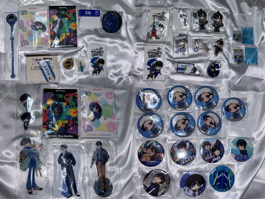 WhiteTails ワイテルズ　きんとき　まとめ売り　缶バッジ　アクスタ