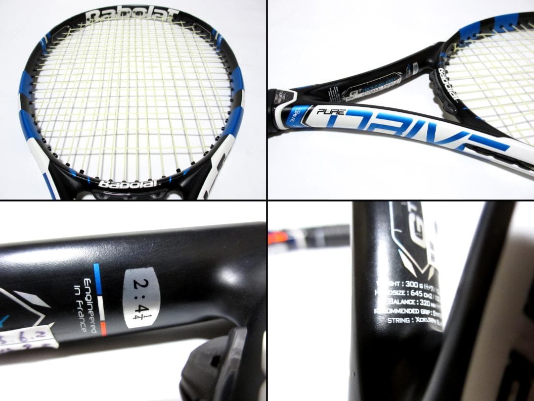 バボラ ピュアドライブ 硬式テニスラケット2本 G2 107 2012 2015