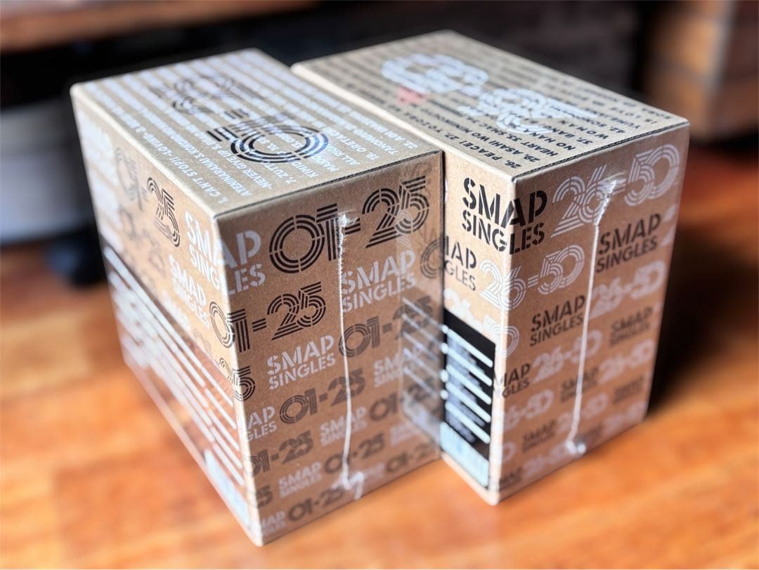 新品未開封希少 SMAP SINGLES 50ボックスセットCD完全予約受注生産