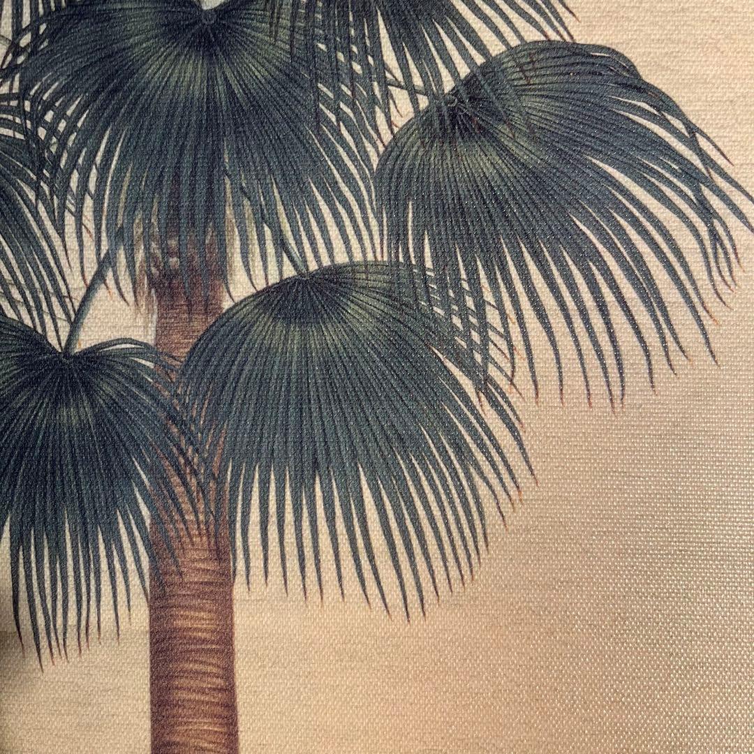 キャンバスプリントアート palm tree 絵画 額付き インテリア