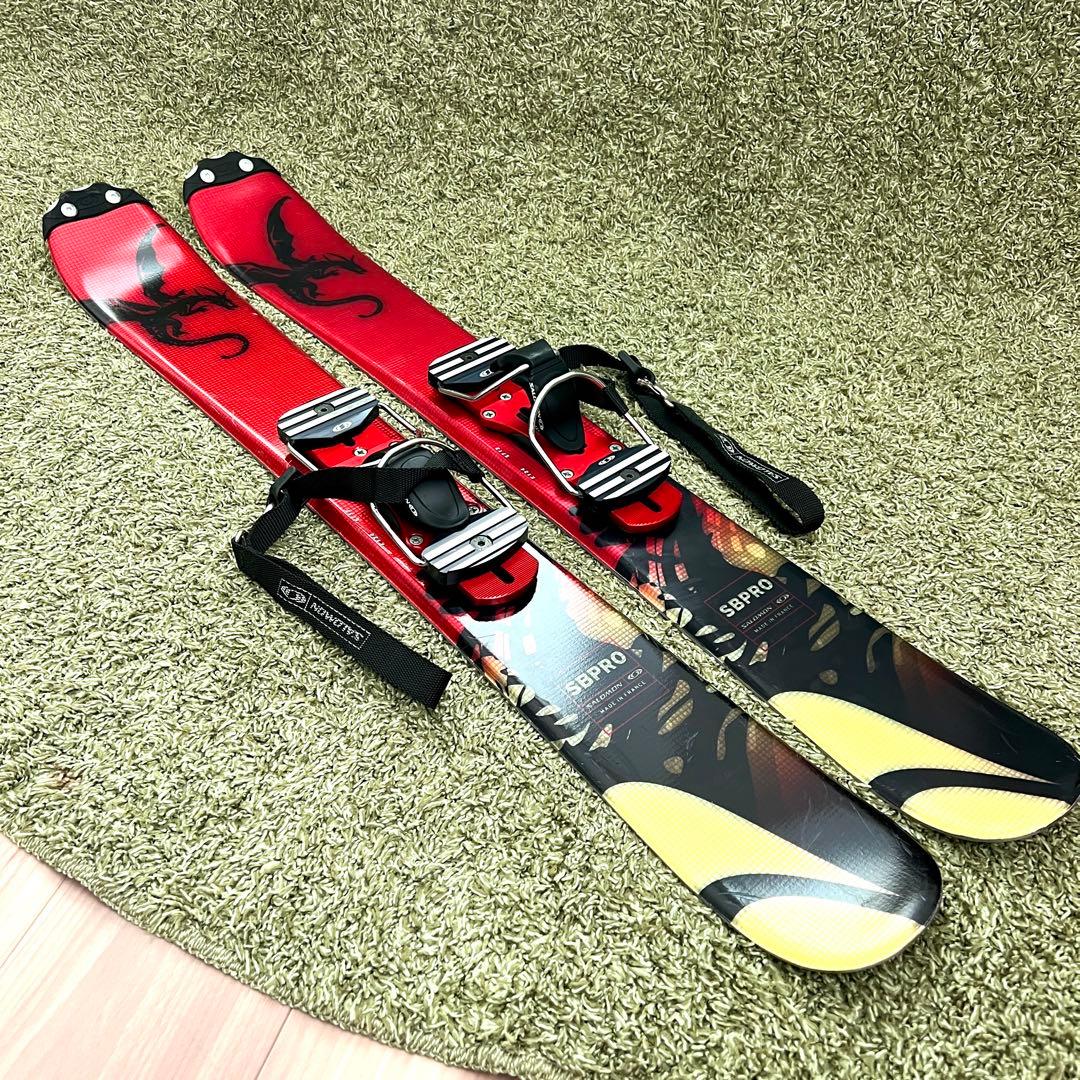 良好　ショートスキー SALOMON SBPRO 99cm 最上位モデル　箱付き