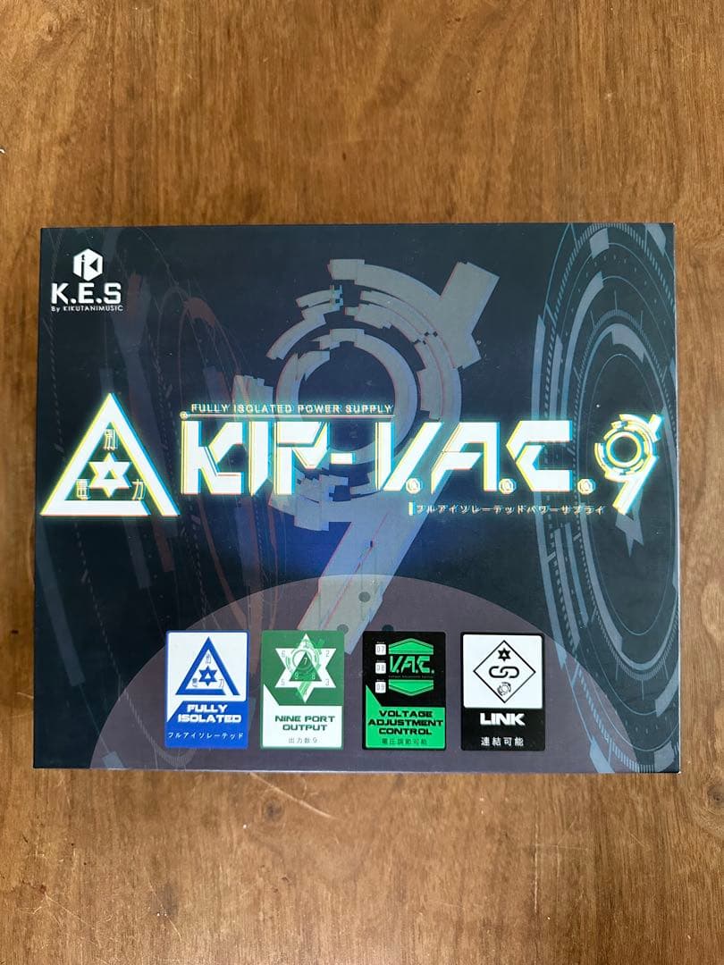 K.E.S　KIP-VAC DC 9Vパワーサプライ