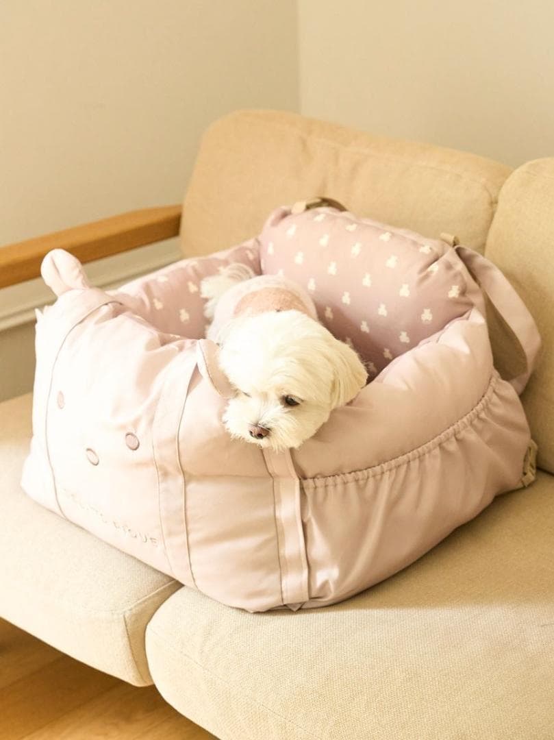 ハ*ム様 【新品】gelato pique ベアモチーフドライブベッド BEG