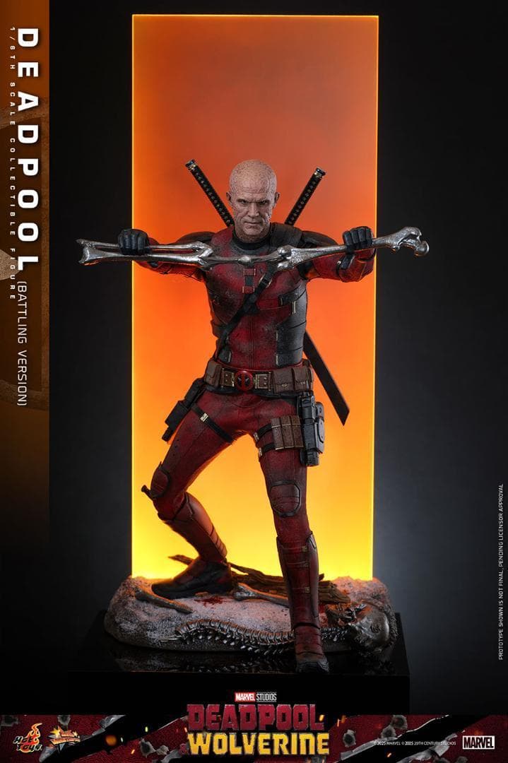 ホットトイズ 1/6 デッドプール ＆ ウルヴァリン バトル版 TMS782