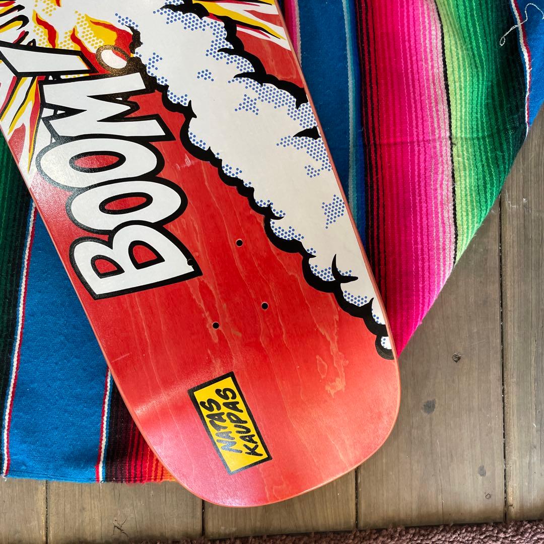 Santa Cruz BOOM!ナタスカウパス スケボーデッキ9.8㌅×32.2