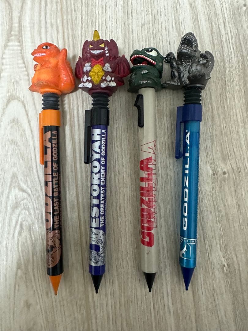 ゴジラ モスラ ガメラ 劇場版限定ボールペンセット 14本