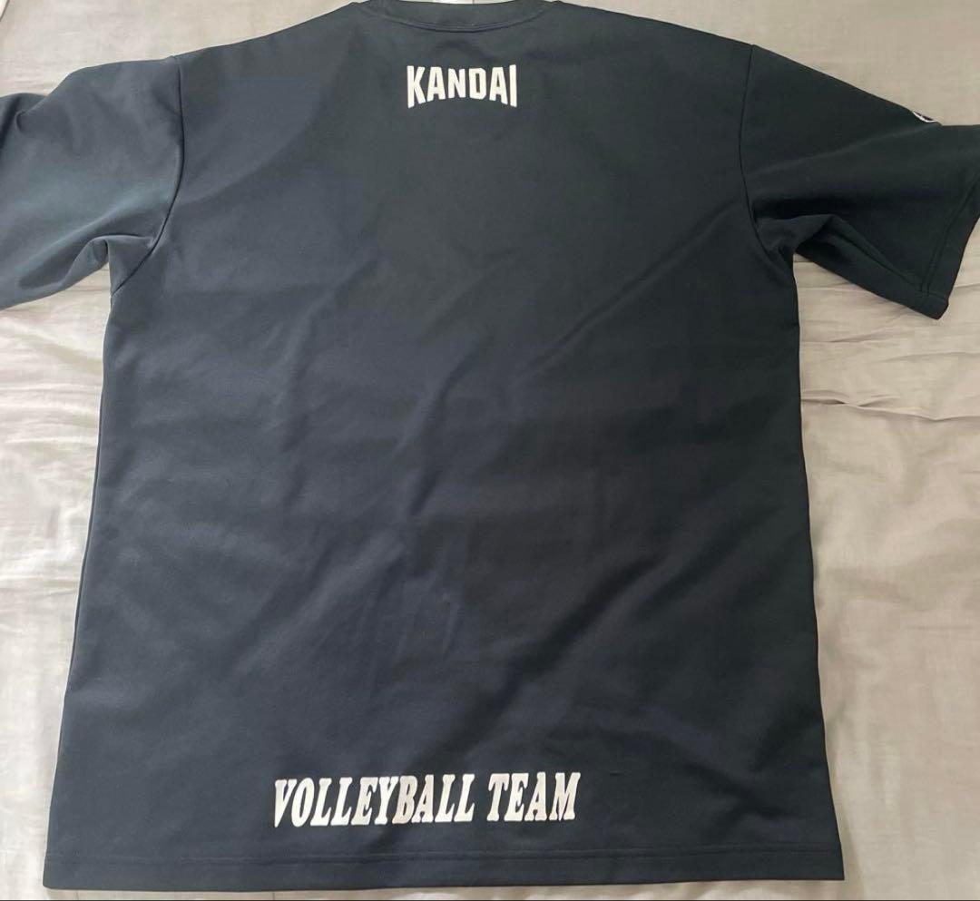 関西大学　関大　男子バレーボール部　バレーボール　バレー　練習着　Tシャツ