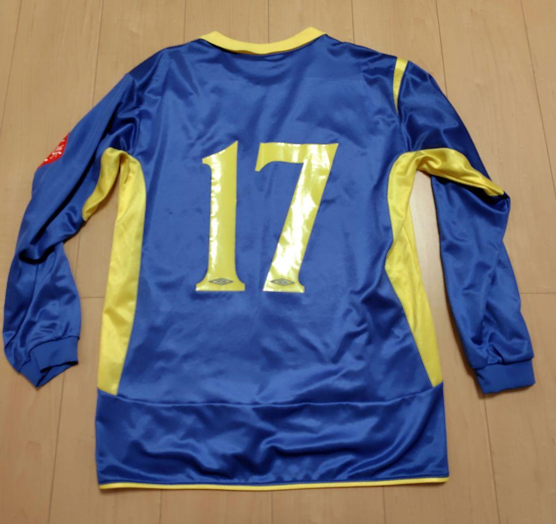 横河武蔵野ＦＣ　ホームユニフォーム上下　選手支給品