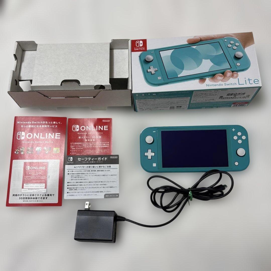 期間限定値下げ　Nintendo Switch Lite ターコイズ