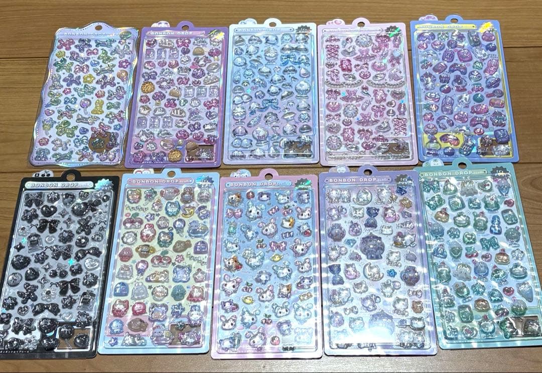 【入手困難・レア含む】正規品 ボンボンドロップシール 45枚以上 まとめ売り