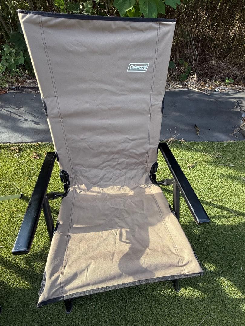 Coleman リクライニングアウトドアチェア 3脚セット